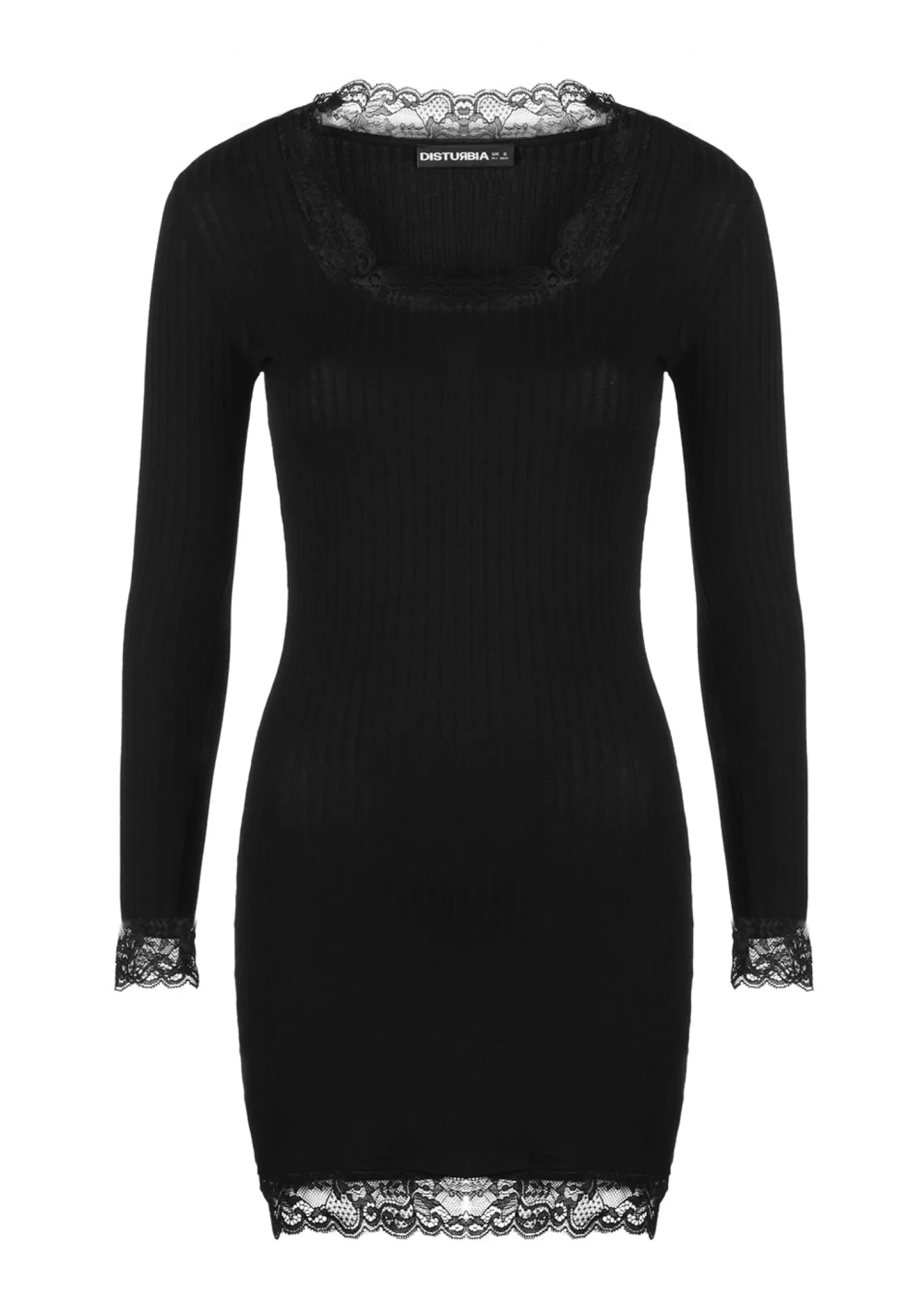 Drusilla Lace Trim Mini Dress