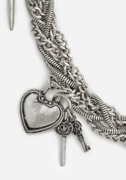Eilir Twisted Vintage Charm Necklace