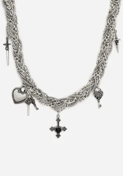 Eilir Twisted Vintage Charm Necklace