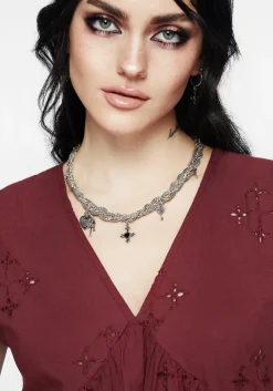 Eilir Twisted Vintage Charm Necklace