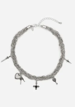 Eilir Twisted Vintage Charm Necklace