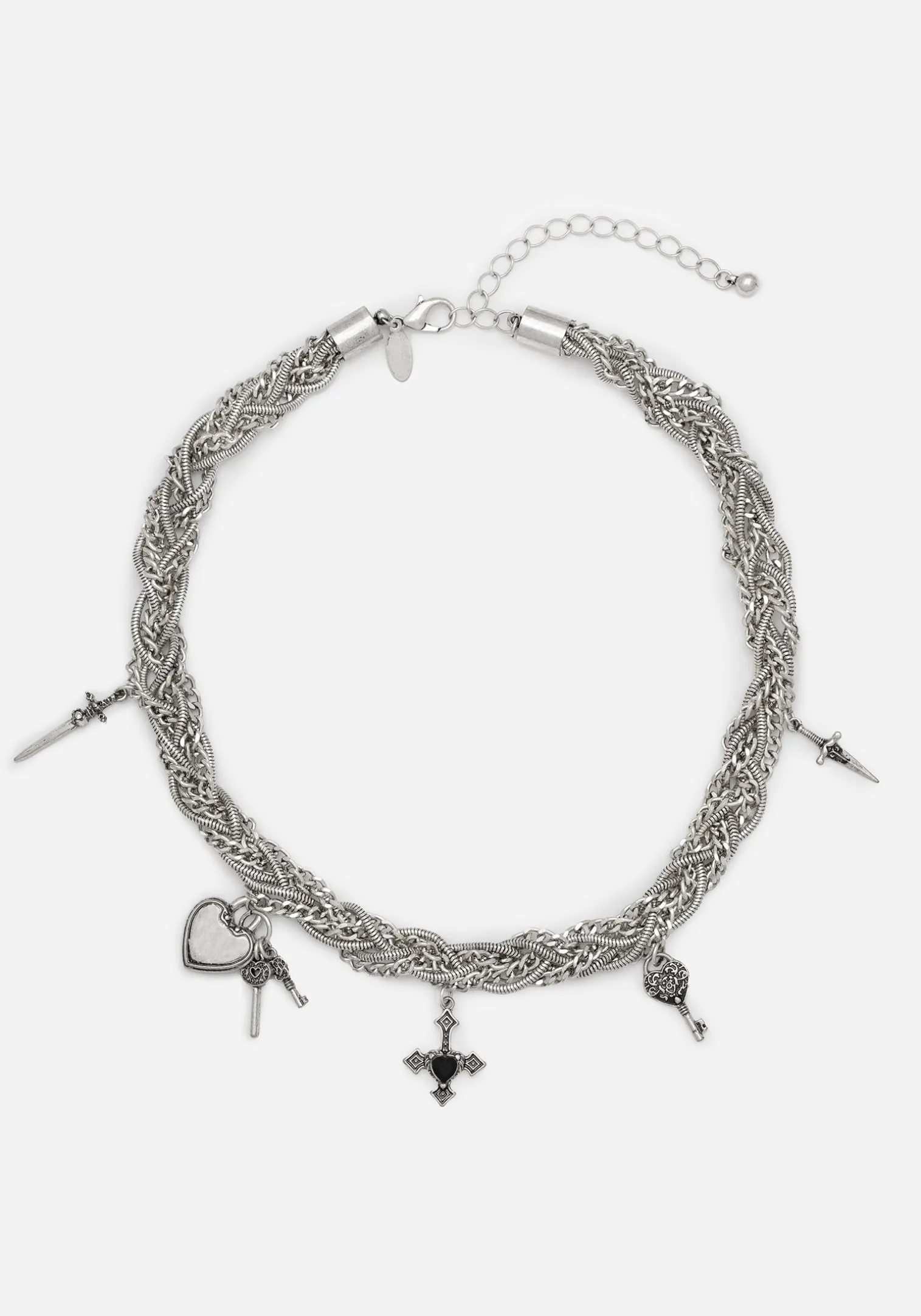 Eilir Twisted Vintage Charm Necklace