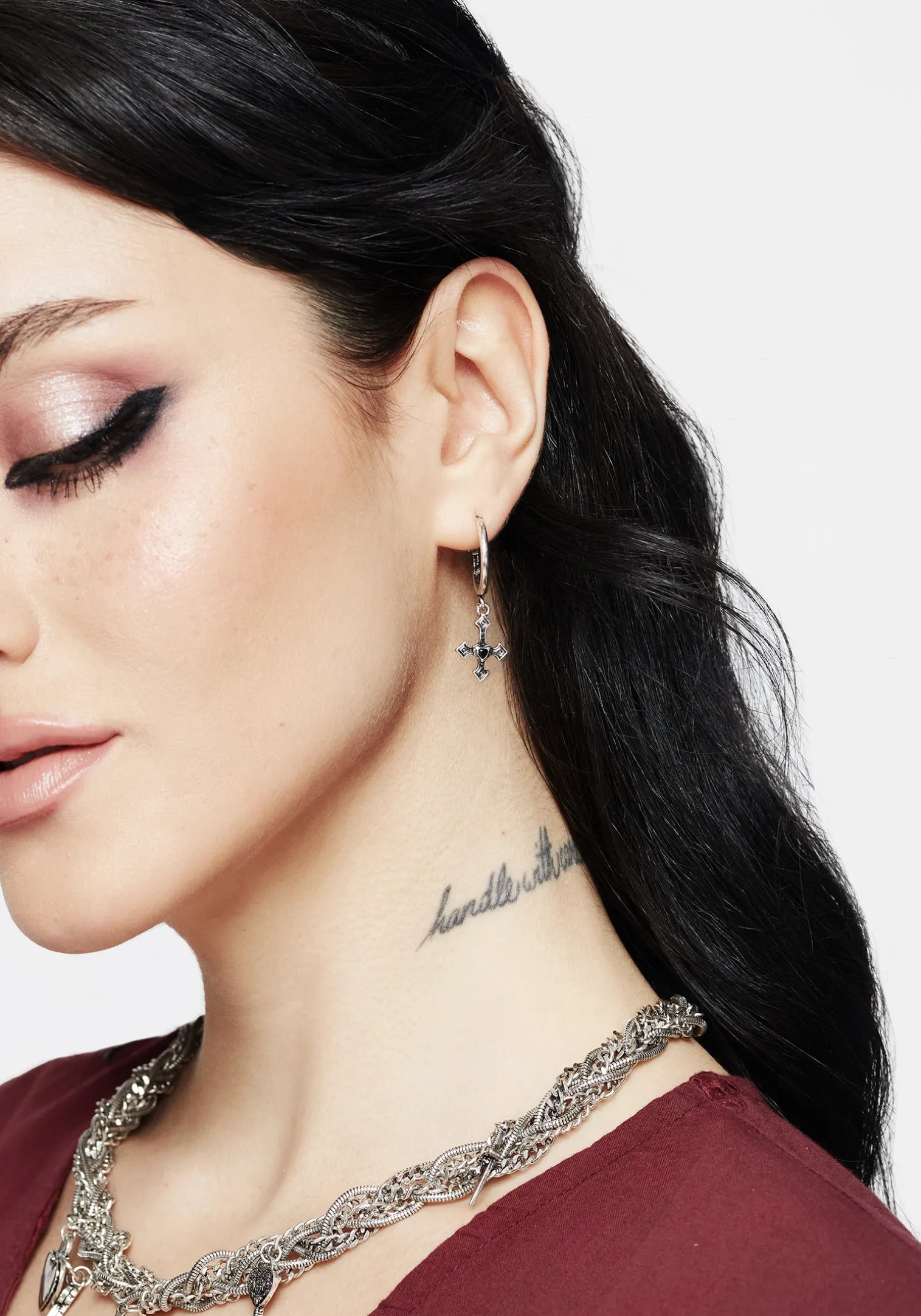 Eilir Twisted Vintage Charm Hoops Set