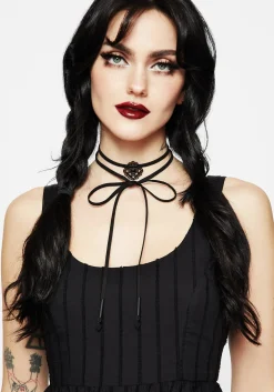 Elaine Cord Ornate Choker