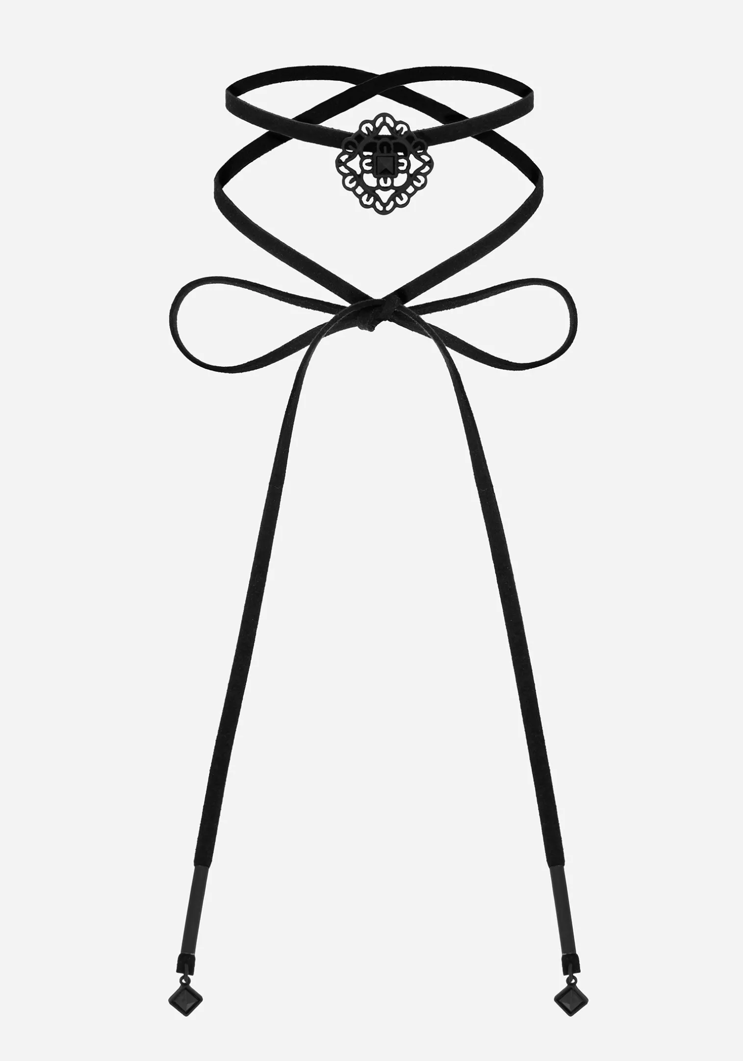 Elaine Cord Ornate Choker