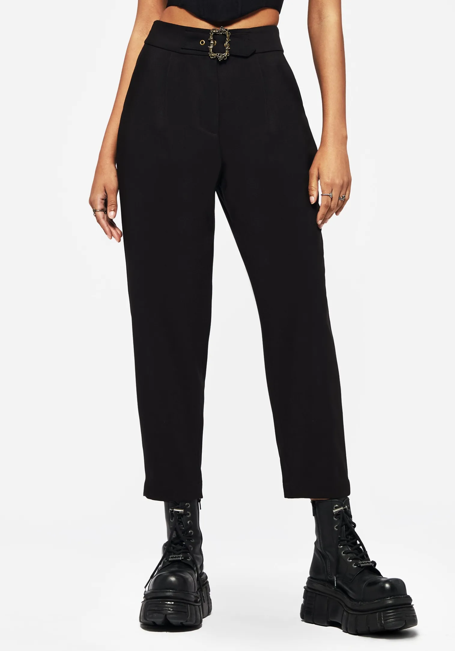 Elder Tapered High Waist Trouser