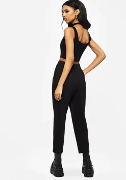 Elder Tapered High Waist Trouser