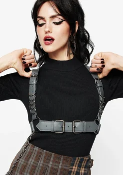 Elisanna D-Ring Chain Detail Harness