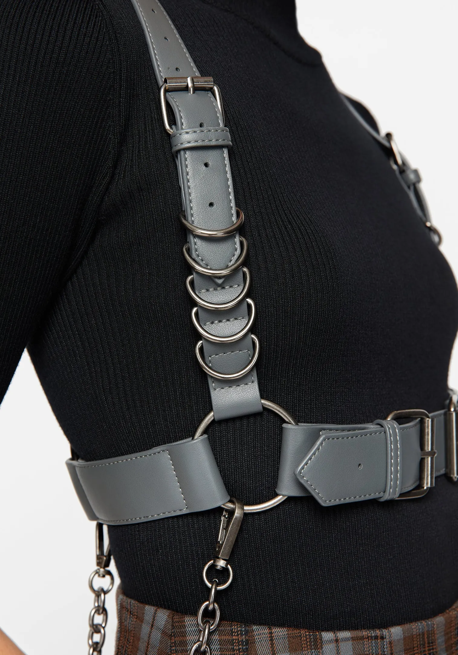 Elisanna D-Ring Chain Detail Harness