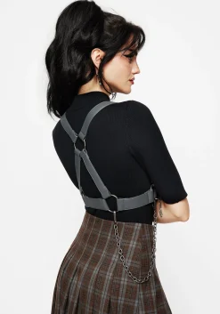 Elisanna D-Ring Chain Detail Harness