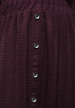 Enola Sheer Check Co-Ord Skirt
