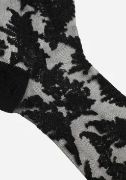 Esoteric Fern Lace Socks
