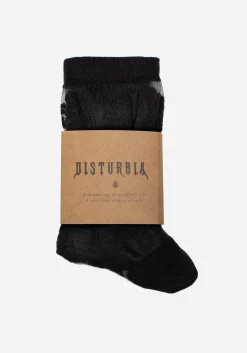Esoteric Fern Lace Socks