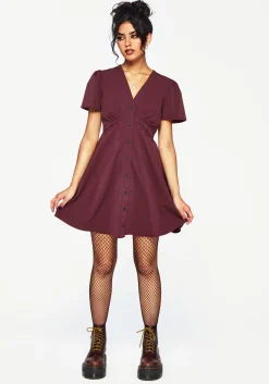 Essence Short Sleeve Mini Dress