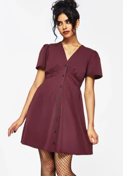 Essence Short Sleeve Mini Dress