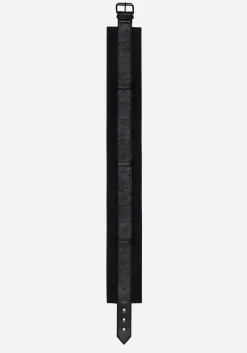 Eugenia Cross Cut Out Detail Faux Suede Waist Belt