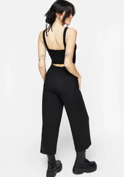 Eustacia Wide Leg Culotte Trousers