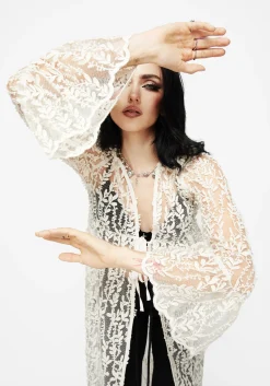 Evangeline Lace Kimono