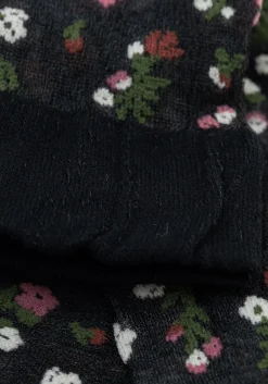 Everblooming Floral Mesh Socks