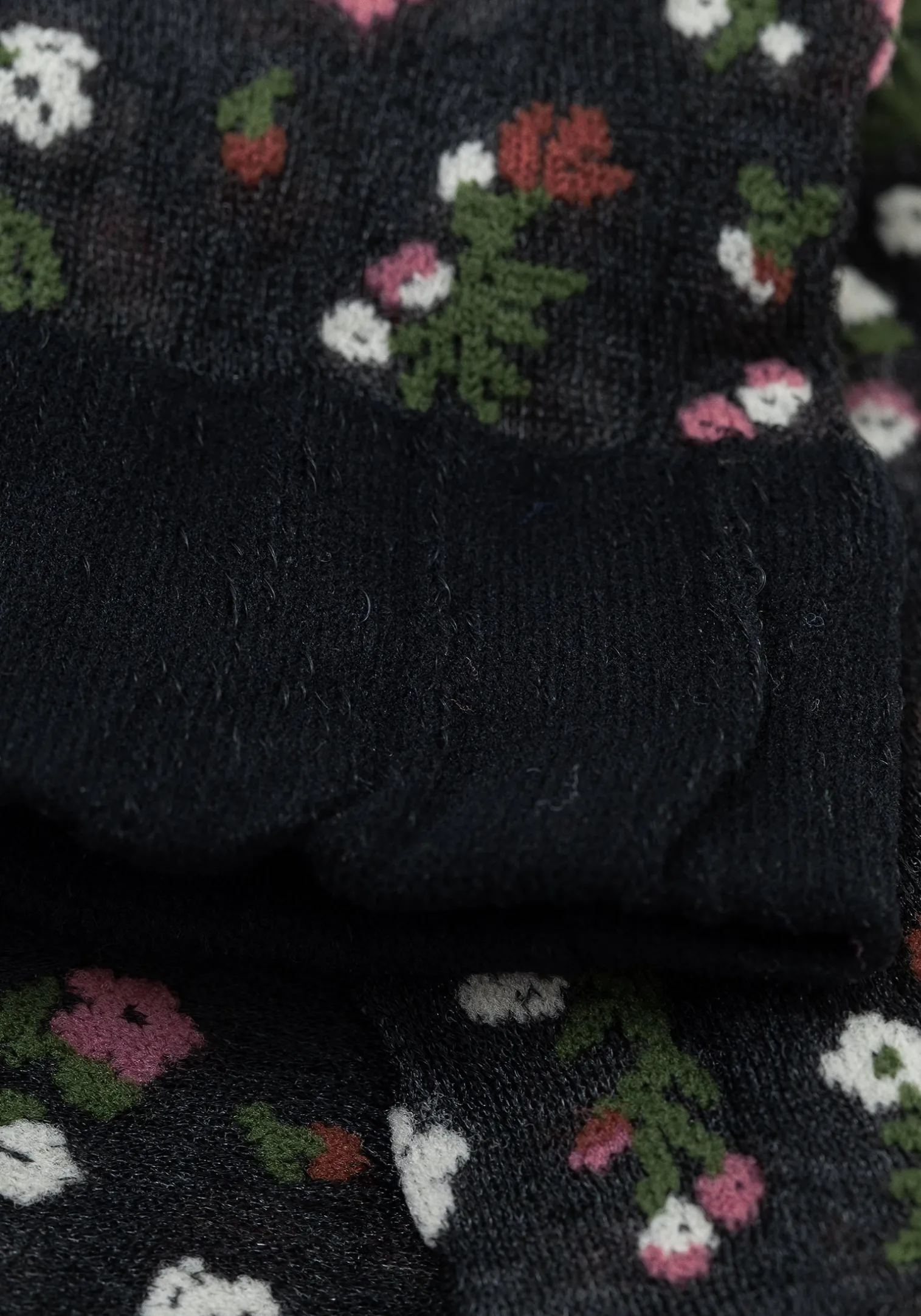 Everblooming Floral Mesh Socks