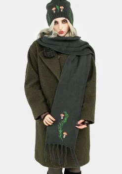 Fable Embroidered Scarf