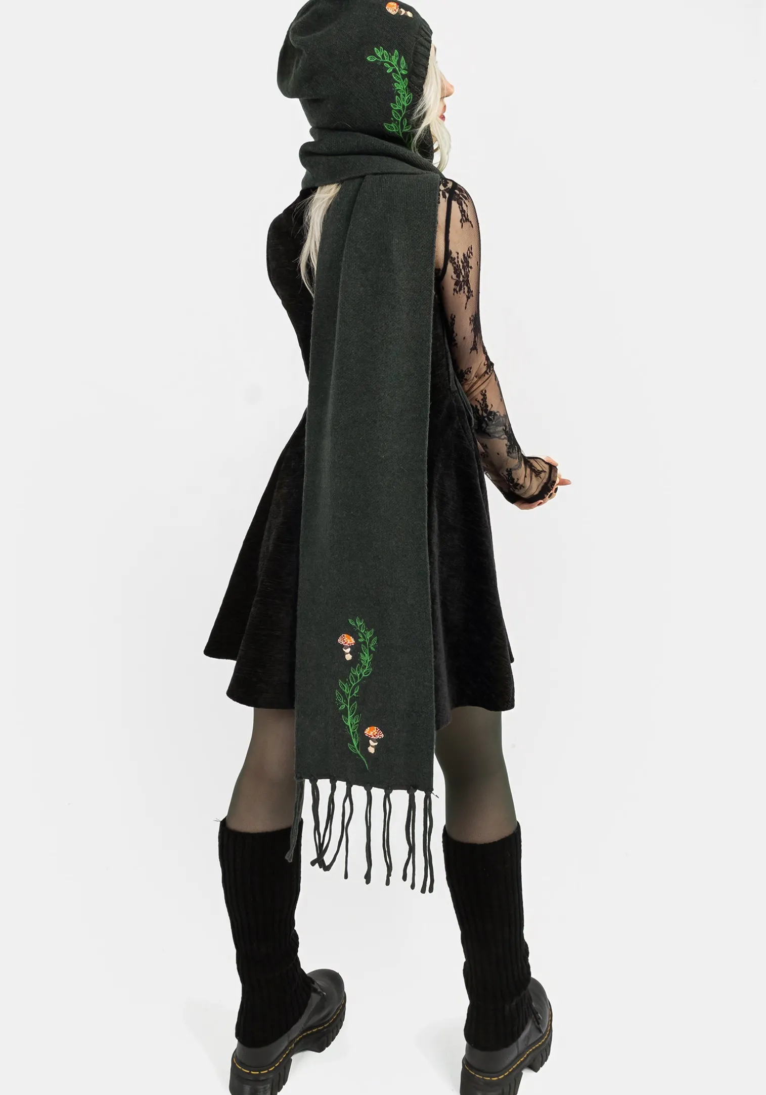 Fable Embroidered Scarf