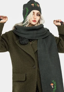 Fable Embroidered Scarf
