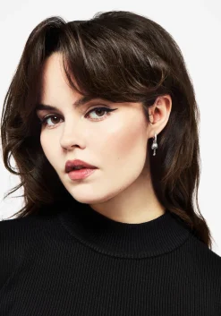 Fabula Charm Hoop Earrings