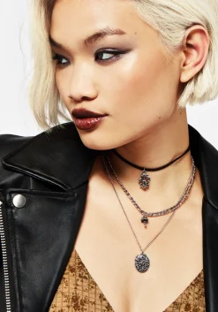 Fabula Layered Charm Necklace