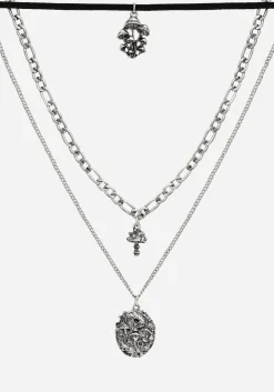 Fabula Layered Charm Necklace