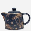 Faefire Foiled Mushroom Print Teapot