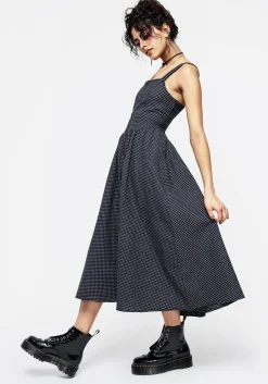 Faythe Apron Midi Dress