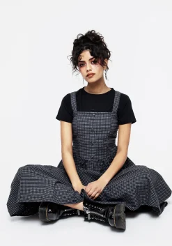 Faythe Apron Midi Dress