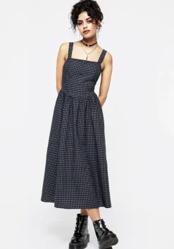 Faythe Apron Midi Dress