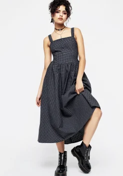 Faythe Apron Midi Dress