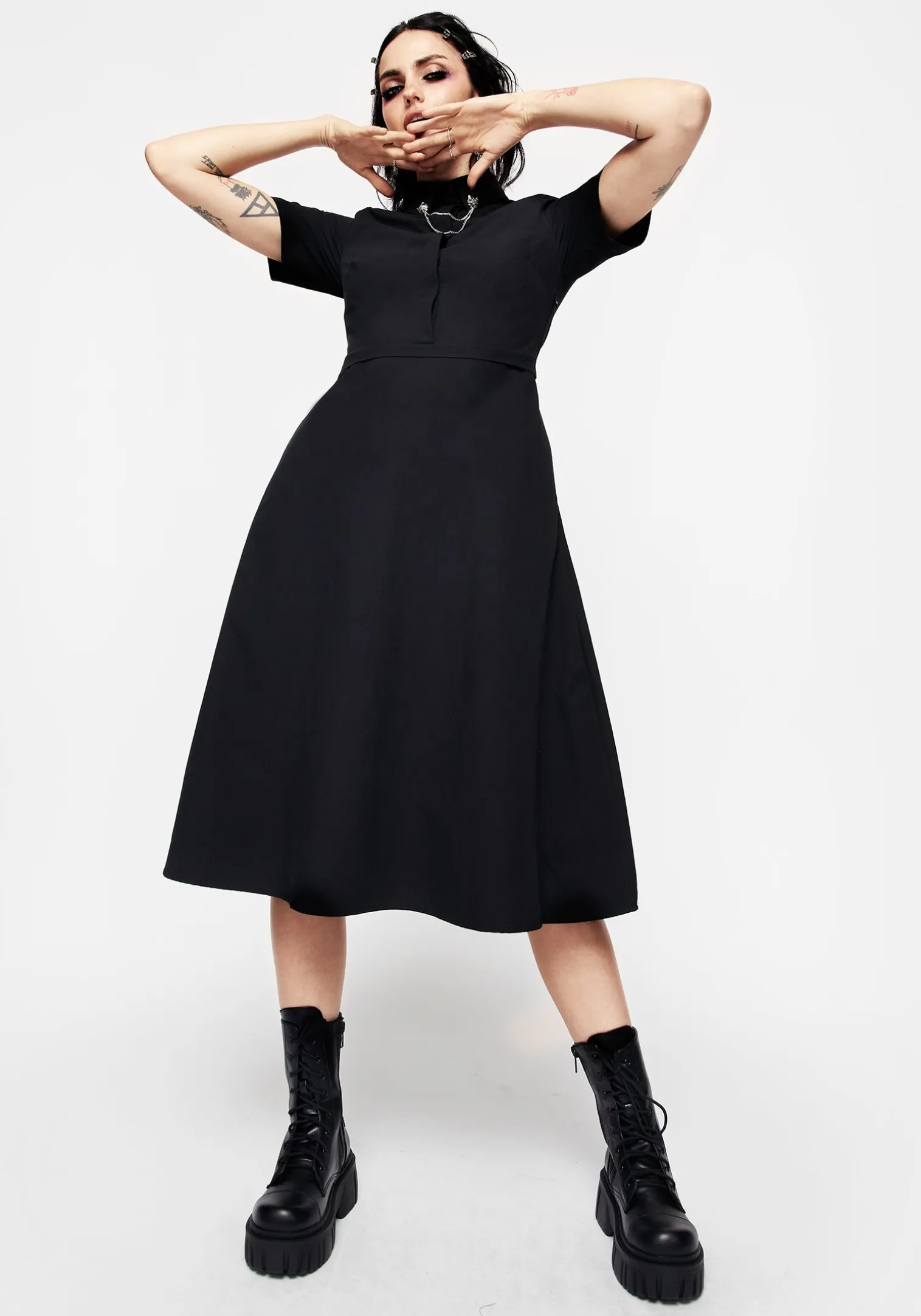 Fenrir Midi Shirt Dress
