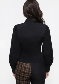 Fenrir Puff Sleeve Fitted Shirt
