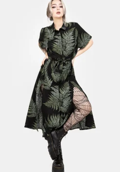 Fern Midi Shirt Dress