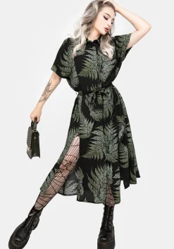 Fern Midi Shirt Dress