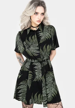 Fern Mini Shirt Dress