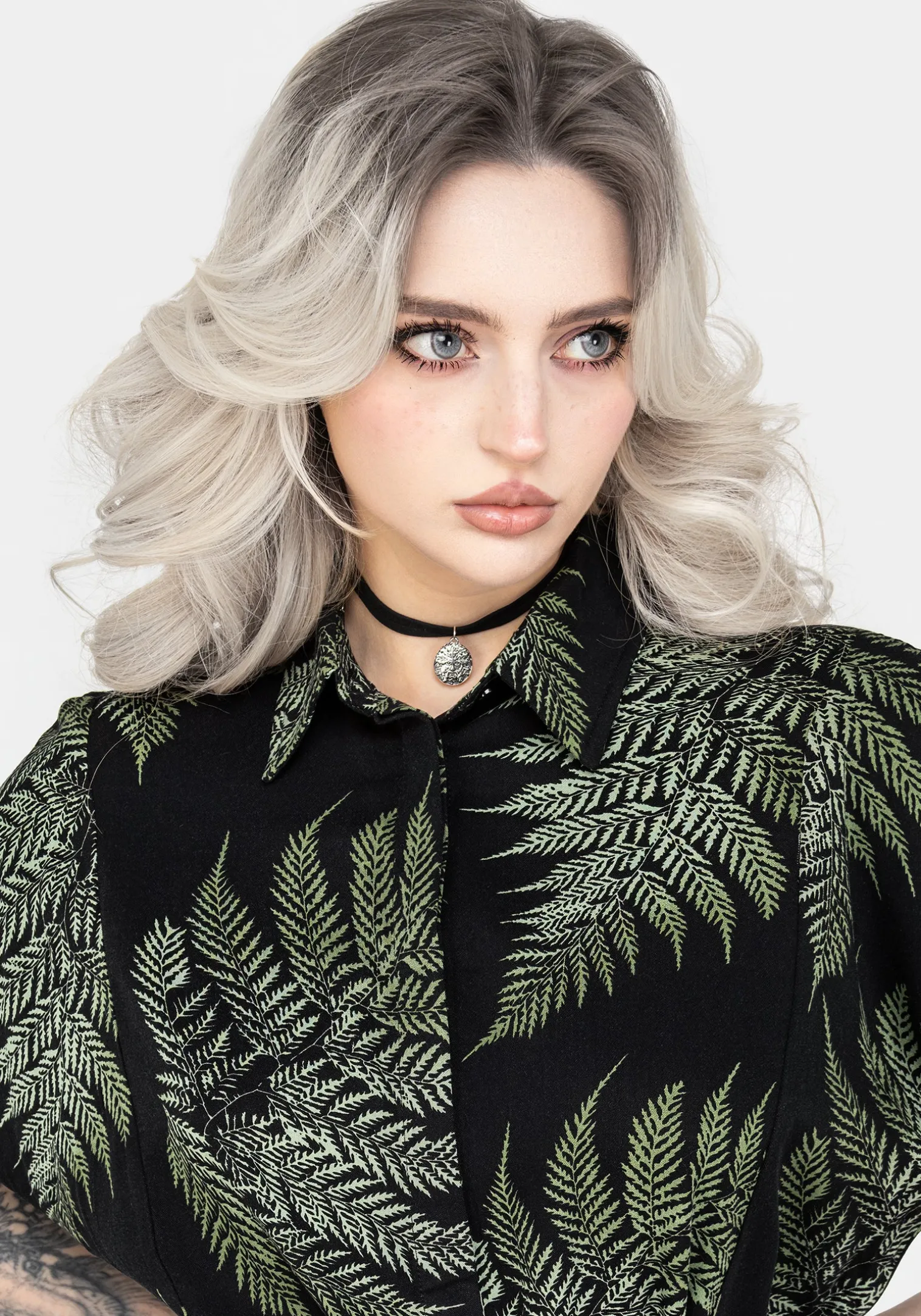 Fern Mini Shirt Dress