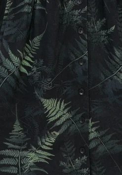 Fernery Button Up Corset Mini Dress