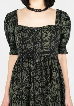 Fianna Button Front Mini Dress
