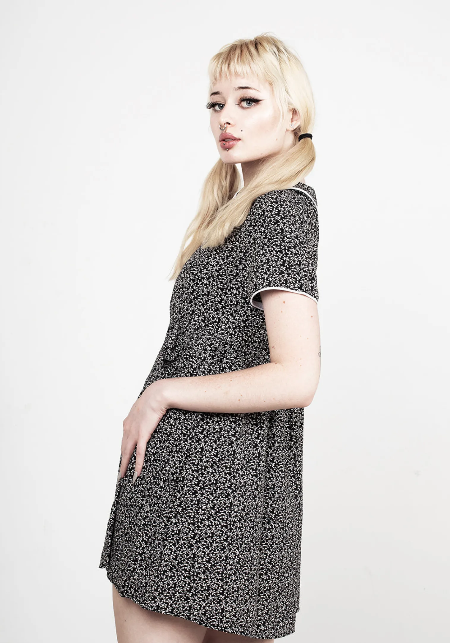 Flora Collared Dress