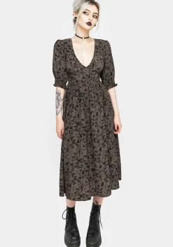 Floromancy Midi Dress
