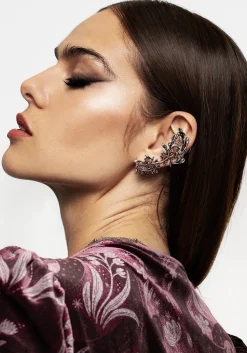Foliate Cuff Earring