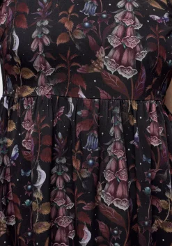 Foxglove Mini Skater Dress