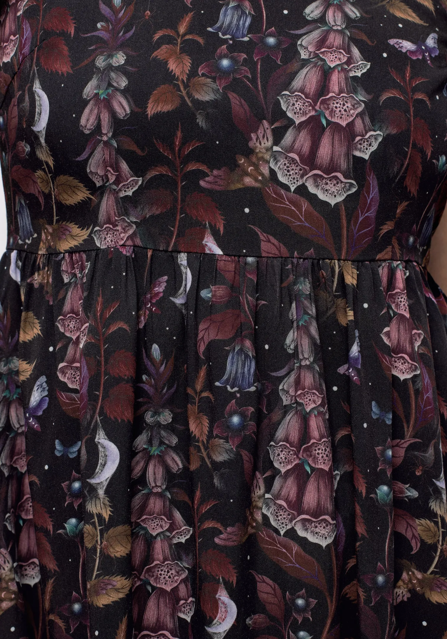 Foxglove Mini Skater Dress
