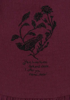 Frances Embroidered Cotton Mini Dress