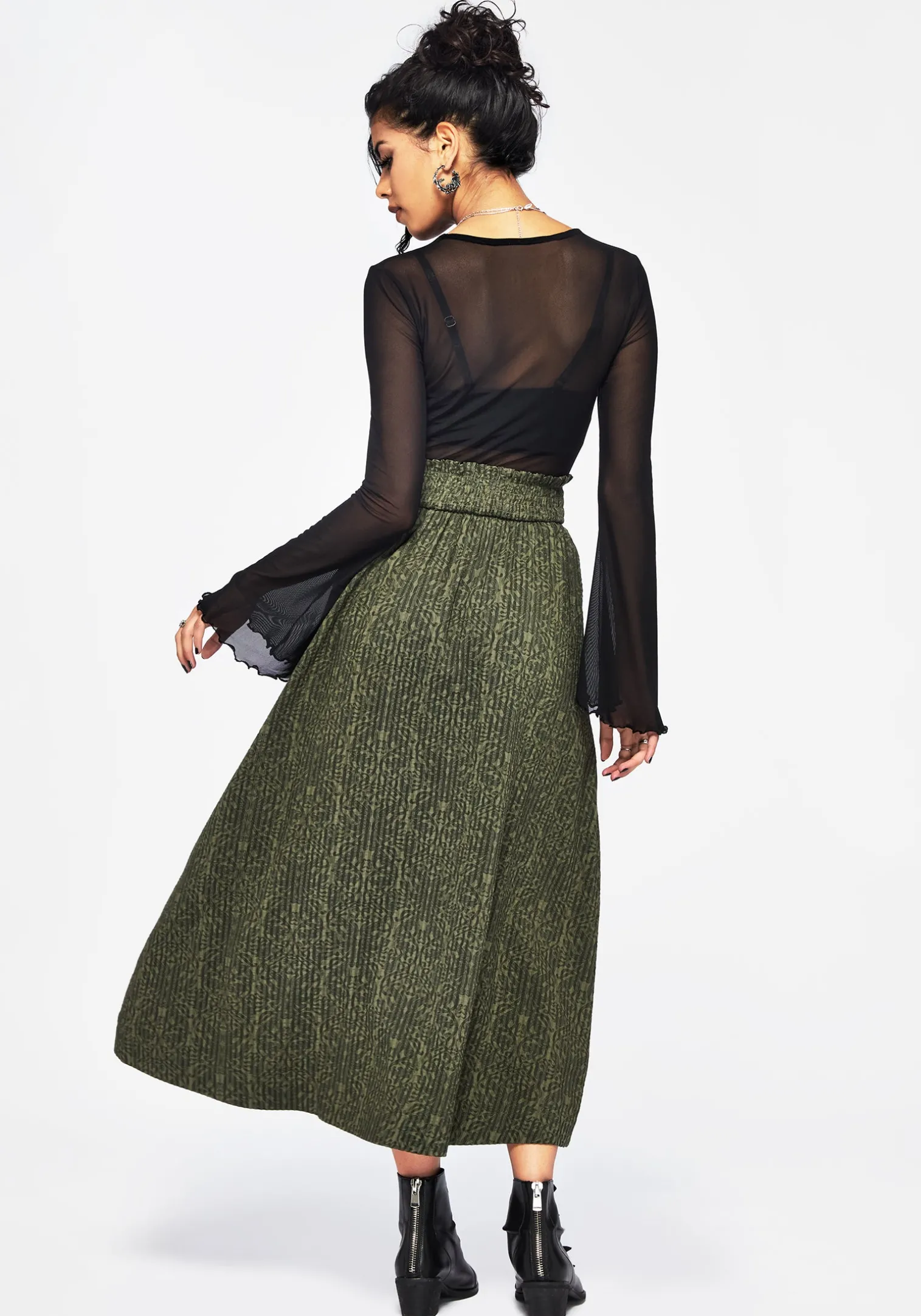 Francesca Printed Midaxi Skirt